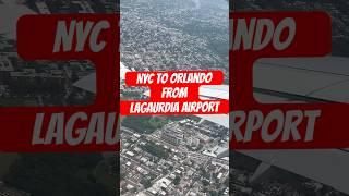 NYC to Orlando from LaGaurdia Airport. #travel #travelvlog #nyc #delta #shorts #youtubeshorts