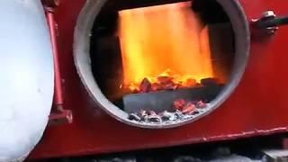 Как должен правильно работать пиролизный котел . Pyrolysis boiler