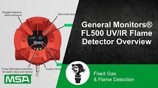 General Monitors® FL500 UV/IR Flame Detector Overview