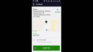 How to Use the Uber Partner App (Sinhala)