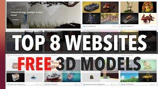 Top 8 Websites for Free 3D Models 2022