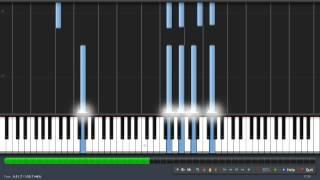 How to: Uncharted 3 - Nate's Theme ( Synthesia tutorial )