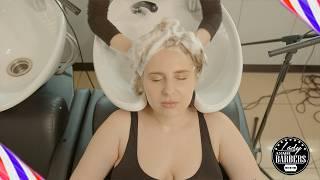 ASMR SPA Hair Washing and Head Massage by Barber Lady Nisa