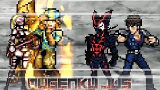 Diego Brando AU & Do-S vs Monster Garou OP & Kenshiro - Jojo's Bizarre Adventure MUGEN JUS