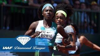 Top 10 Women's 200m in the IAAF Diamond League