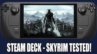 Steam Deck | THE ELDER SCROLLS V: SKYRIM Tested - How Does It PERFORM?