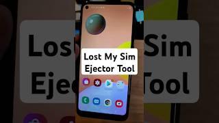 I lost my Sim Ejector Tool - How Do I Change the SIM Card