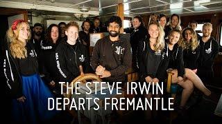 Steve Irwin Departs Fremantle Today on Operation Icefish 2015-16