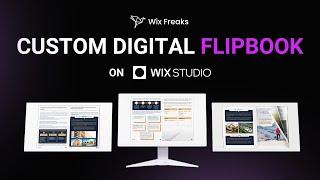 Custom Digital Flipbook on Wix | Wix Freaks | Wix Studio | Wix Velo