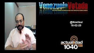 Noel Alejandro Leal Rojas / 16-02-20 en el programa del Profe Morales