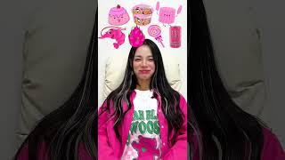 Random Pink food MUKBANG #shorts