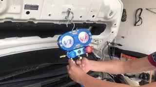 How to use a 134a Manifold gauge Set