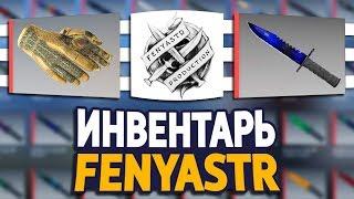 СКОЛЬКО СТОИТ ИНВЕНТАРЬ ЮТУБЕРА FENYASTR В CS:GO