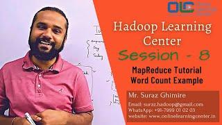 Hadoop and Big Data | MapReduce Tutorial | Word Count in MapReduce@OnlineLearningCenterIndia​