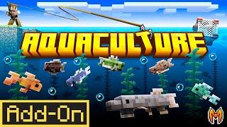 AQUACULTURE ADDON Official Minecraft Java Port in-depth review!