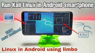 How to Run Kali-Linux In Android Smartphone using Limbo PC Emulator 2021 | Linux in Android phone