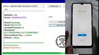 Samsung A12 FRP Bypass Android 13 - Support a02a05/a14/a04s/a21s/m11/a10s) All Samsung Frp Bypass