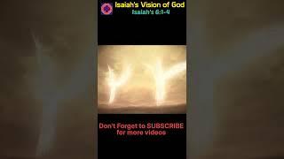 The Real Throne of God Isaiah Vision of God  #biblestudy #christainity #facts #shorts