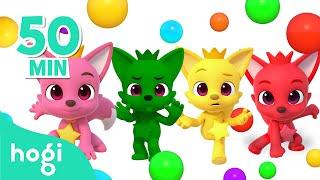 Learn Colors with Ball Pit + More｜Colors for Kids｜Hogi Colors｜Hogi Pinkfong