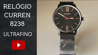 Relógio CURREN 8238 Ultrafino