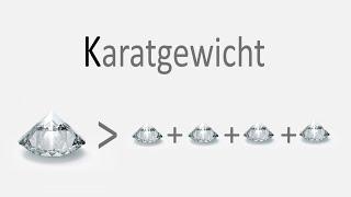 Die 4C (2024) Das Karatgewicht (Carat weight)