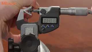 V-Anvil Micrometer Demo - Mitutoyo America