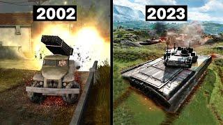 КАК СКАТИЛАСЬ ФИЗИКА В BATTLEFIELD (2002-2023)