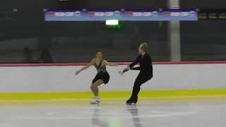 Aurelija IPOLITO & Malcolm Jones, LAT, Ice Dance FD, Latvian Championships 2017