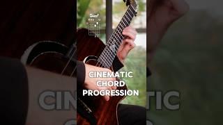 Cinematic chord progression #guitarchords