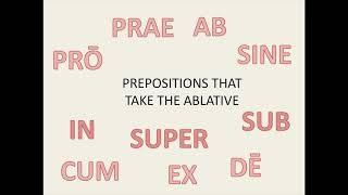 Latin for Beginners Lesson 9: Uses of the Ablative