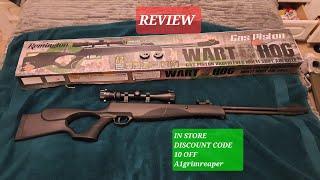 Remington Warthog 22 Caliber Review 2025 #airrifleshooting