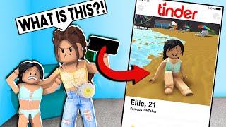 I Found My Daughter's SECRET TINDER Account..What I Saw Will SHOCK YOU! - ROBLOX (Bloxburg Roleplay)