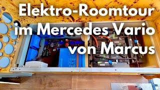 Elektro-Roomtour im Mercedes Vario von Marcus | Weltreisemobil | Victron | Votronic | Tino Eggert