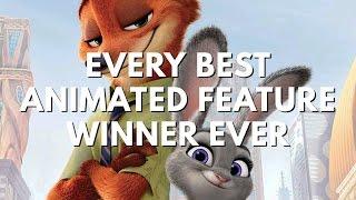 Every Best Animated Feature Winner. Ever. (2002-2017 Oscars)