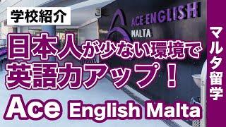 【マルタ留学】「Ace English Malta／Ace イングリッシュ マルタ」立地抜群でオンオフ充実の留学ライフ！綺麗な設備＆日本人スタッフがいて安心｜セントジュリアンズ