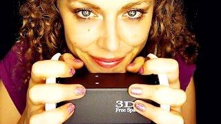 Binaural ASMR Whisper & Ear Massage 3Dio, Touching, Cupping, Cleaning, Blowing, Brushing