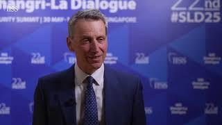 IISS Shangri-La Dialogue 2025 | John Raine on the market for partnerships at the Dialogue