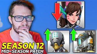 Dva Nerfed, ALL Armor Nerfed, Are Tank Busters Back? - Overwatch 2 Mid-Season Patch Notes