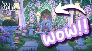 I toured the MOST beautiful Enchanted Garden plot in Palia!