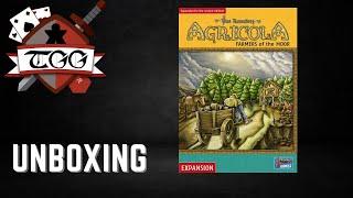 Agricola: Farmers of the Moor Board Game Unboxing