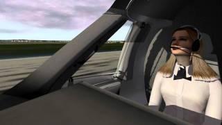 X-Plane 10: aircraft rotation: EDDM - LFPG - LOWI - EDDM