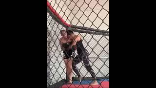 Female vs male mixed fight, guy having a bad day in the cage. (((Finale fighting video)))