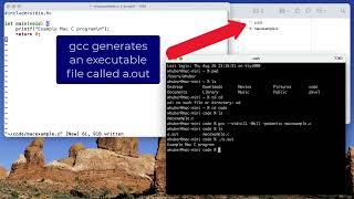 MacOS - Compiling C Code on the Command Line