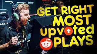 CS:GO - GET_RIGHT'S MOST UPVOTED REDDIT PLAYS! (INSANE CLUTCHES & AMAZING JUMPSHOTS)