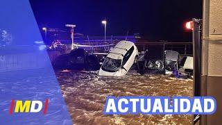 ¡ÚLTIMA HORA EN CATALUNYA! Se desborda la riera de CADAQUÉS por lluvias intensas