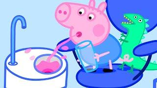 Peppa Pig and George at the Dentist | Peppa Pig Official Family Kids Cartoon