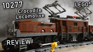 LEGO 10277 Review| LEGO Crocodile Locomotive | Review 10277 LEGO Creator 2020 | LEGO Trains