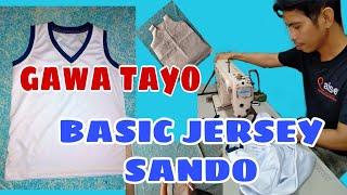 BASIC JERSEY SANDO TUTORIAL.( part 2 ng Jersey Sando pattern making)