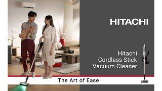 Hitachi Cordless Stick Vacuum Cleaner | The Art of Ease