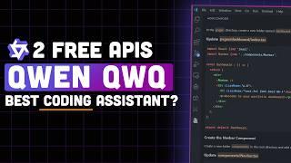 Qwen QwQ-32B: The Ultimate Coding Assistant? (vs DeepSeek R1 & Sonnet, 2 FREE APIs Tested!)